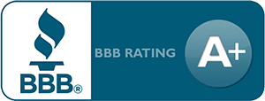 Better Business Bureau A+ rating icon