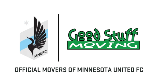 MNUFC collaboration with Good Stuff Moving.